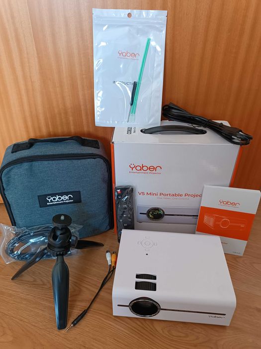 Projetor Yaber 5G / WiFi / 7200 LM / 1080p / Tripé+Bolsa (NOVO)