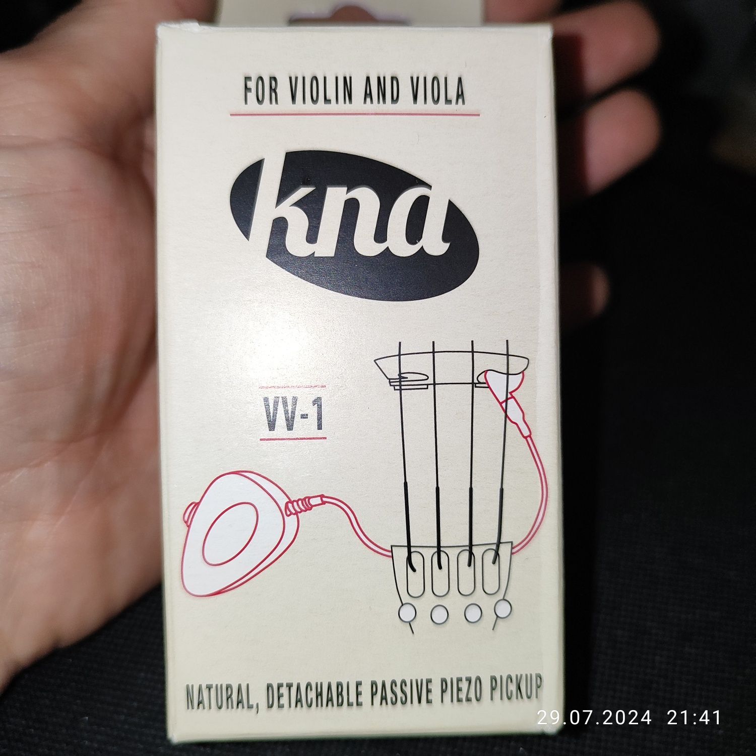 Датчик для скрипки/альта Kremona kna vv1