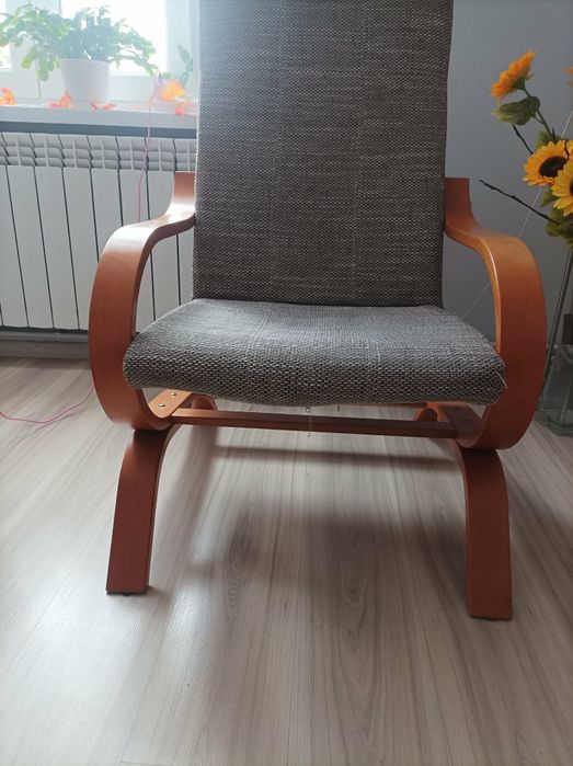 Fotel finka drewniany