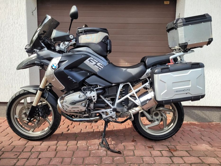 BMW GS BMW R1200GS – 2008 | 83 500 km | 3 kufry | Tankbag
