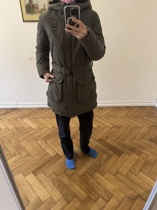 Blauer - damska kurtka puchowa w stylu militarnym