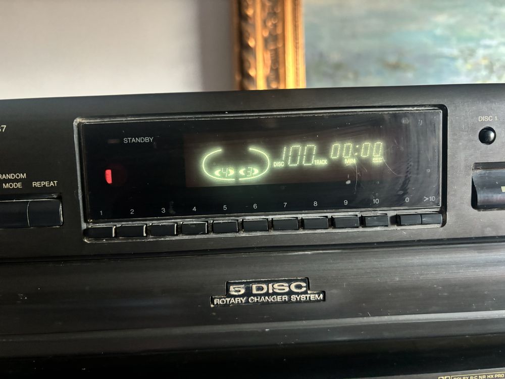 Technics sl pd687 5 szt cd