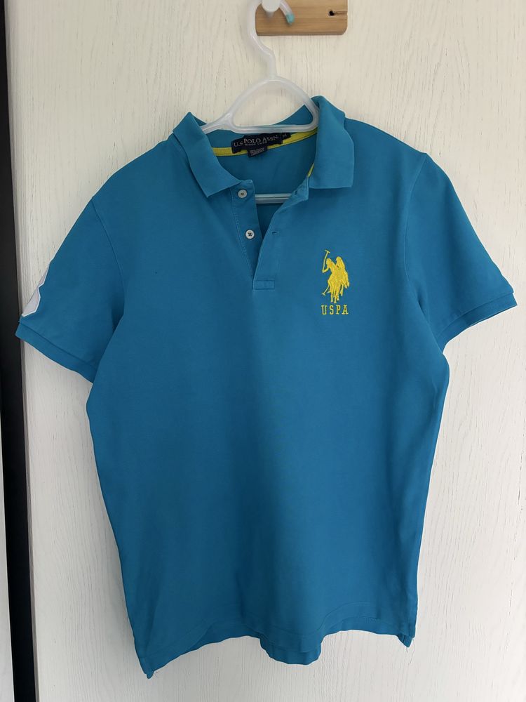 Turkusowa kosxulka polo ralph uniwersalna