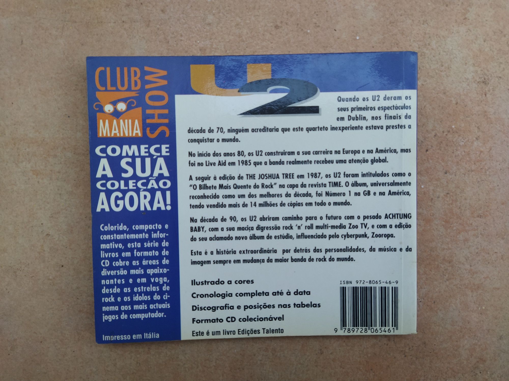 Livro da banda U2 de Mark Taylor