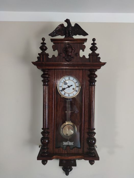 Zegar(y) Wiszący Gustaw Becker. Po Renowacji