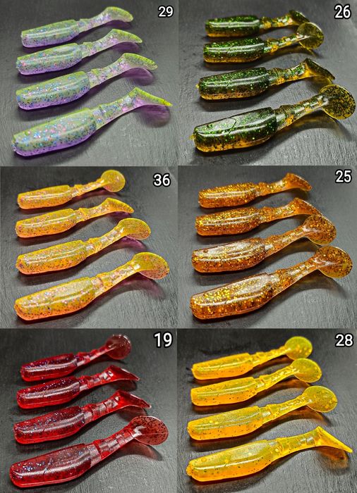 Приманки на щуку предатор 3 дюйми ціна вказана за пачку