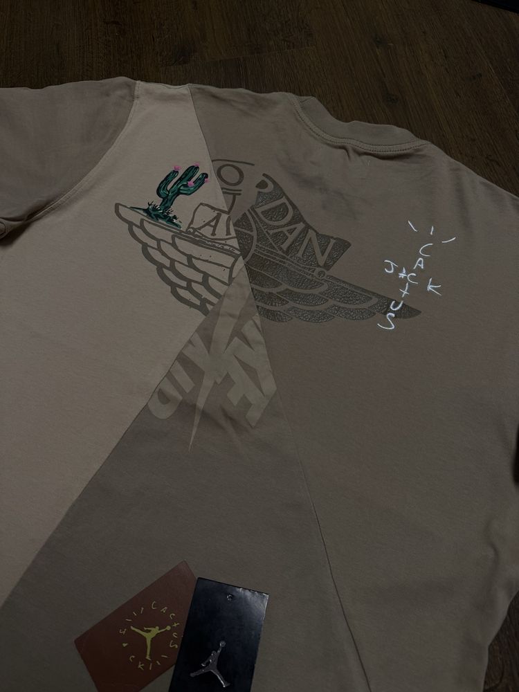 Koszulka Tee T-shirt Travis Scott Cactus Jack x Jordan T-shirt Nike