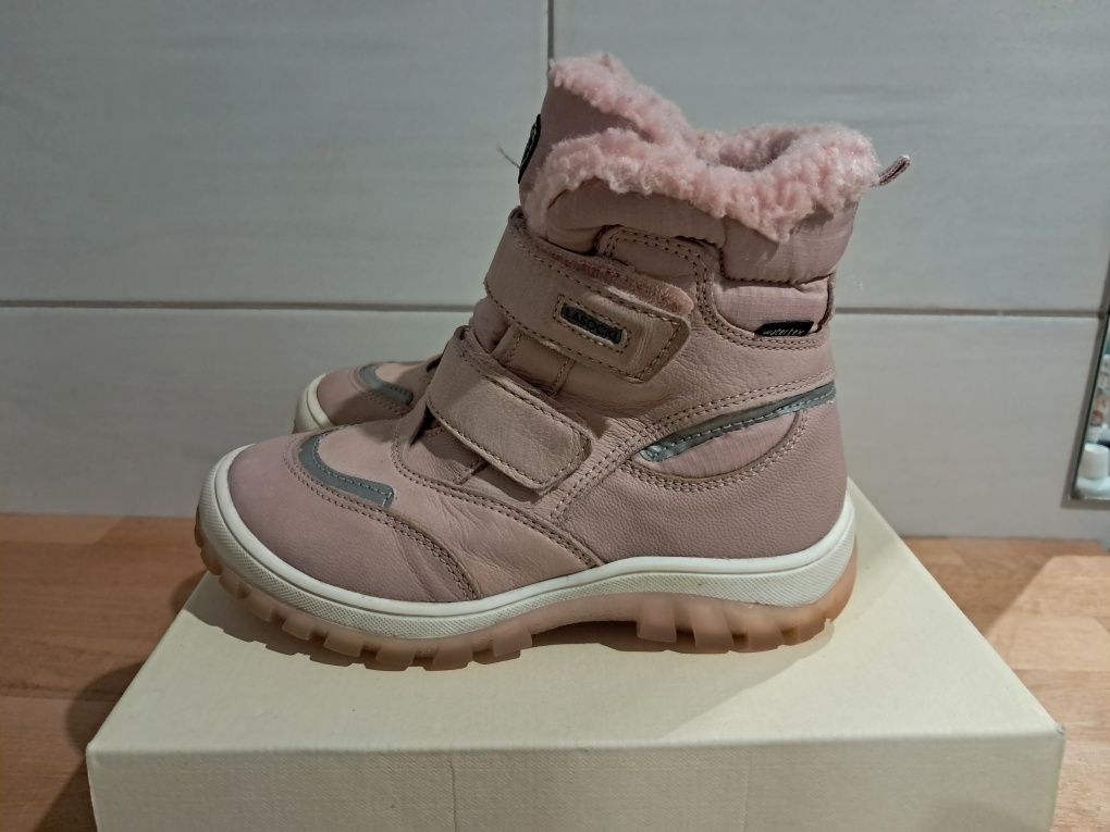 Lasocki Kids Star buty zimowe membrana 28 różowe