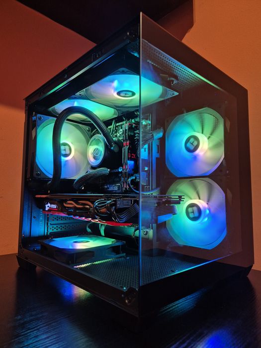 i3 10100F • GTX 1070 8GB • 24GB RAM • SSD 500GB, komputer do gier RGB