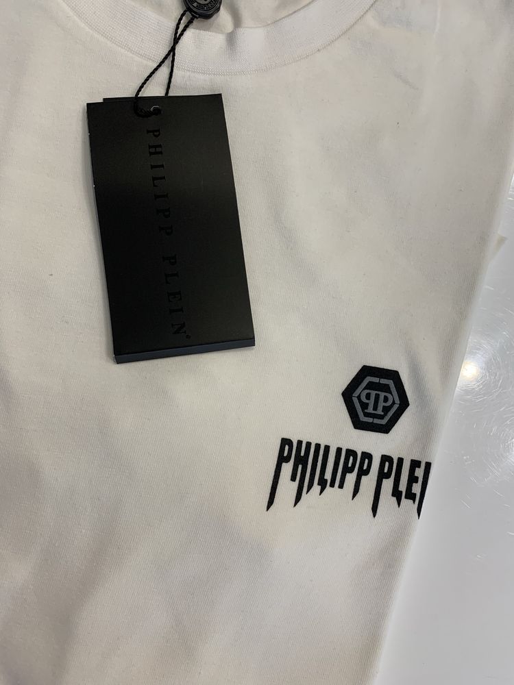 Koszulka Philipp Plein biała