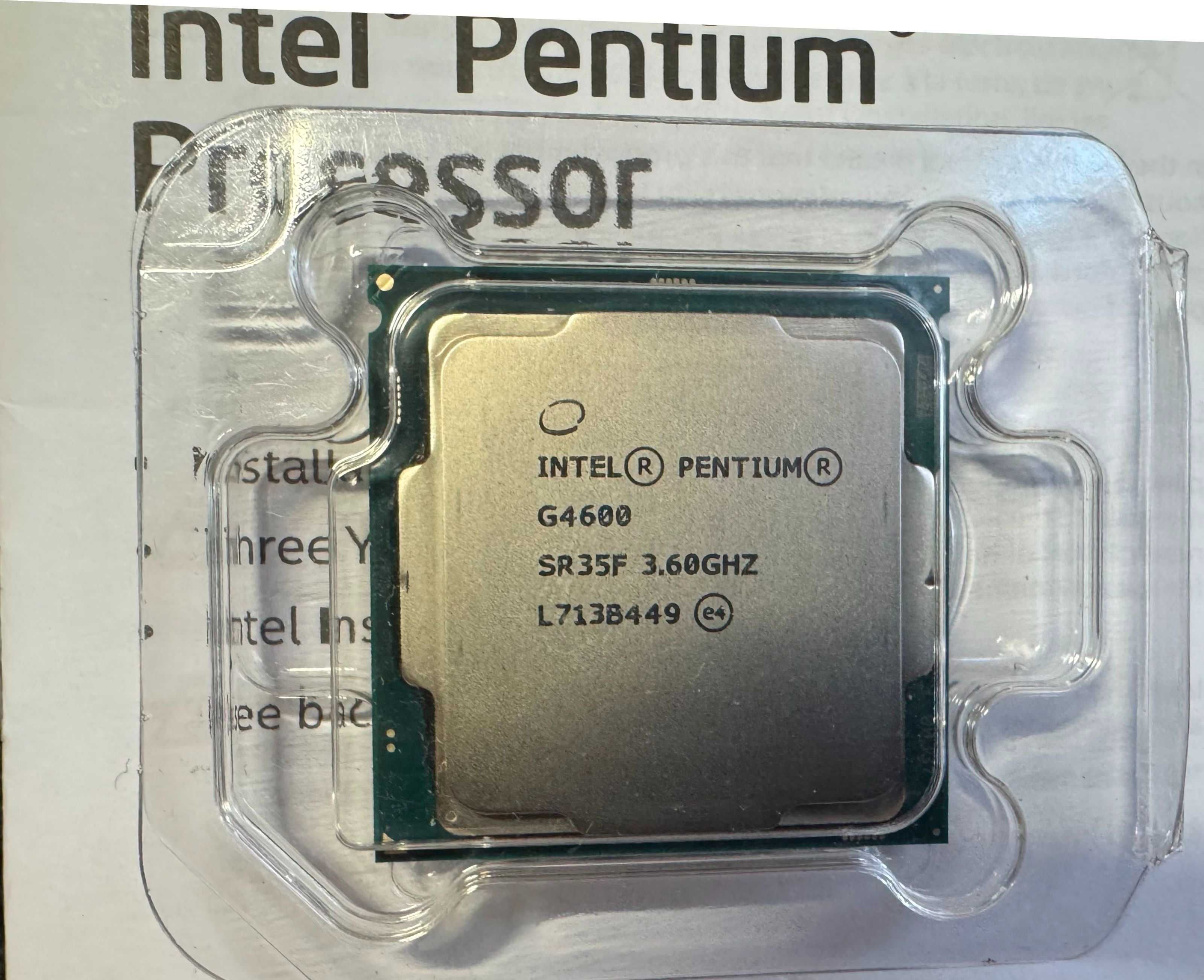Процессор Intel Pentium Gold G4600 3.6GHz/8GT/s/3MB s1151 BOX HD 630