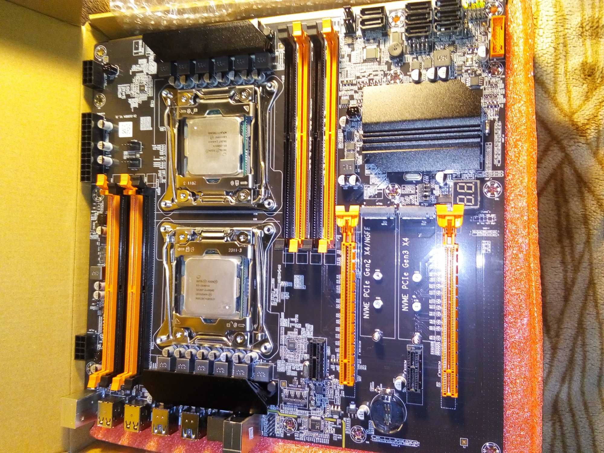 Atermiter X99 Dual 2011-3/2 XEON E5-2697v3 3600 GHz 28 ядер/56 потоків