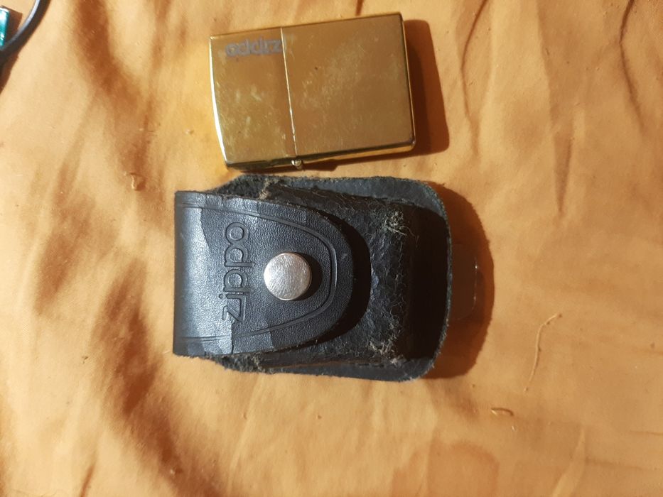 Зажигалка Зиппо с чехлом. Оригинал