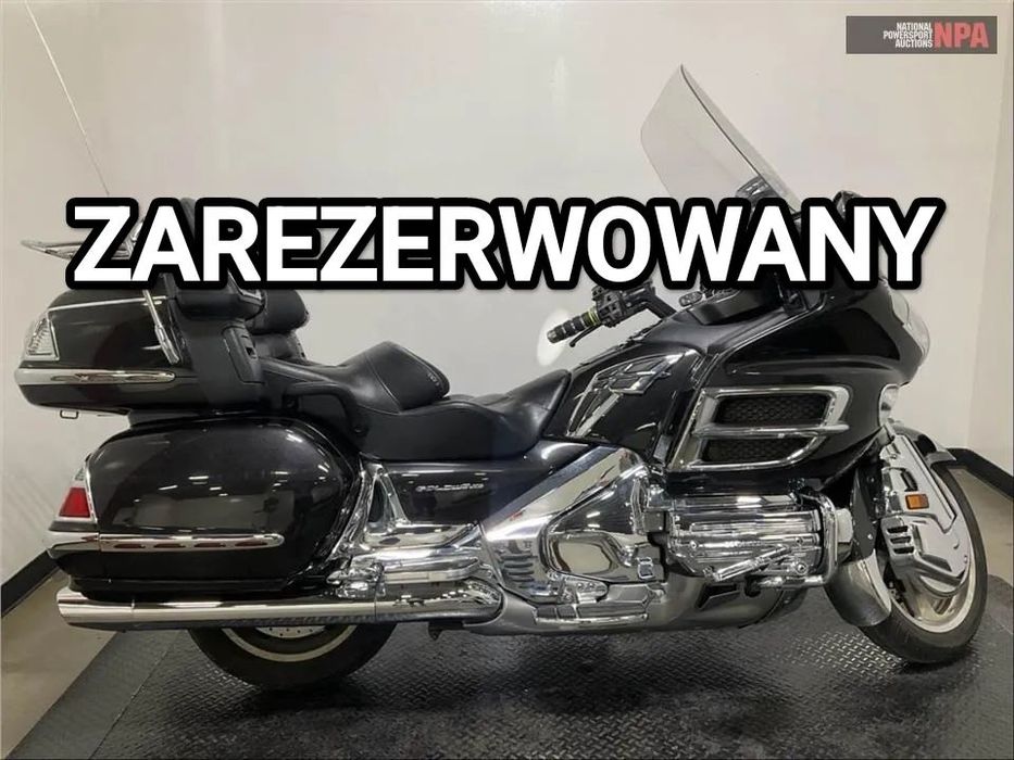 Honda GL Goldwing 1800 2010r bezwypadkowy CHROM oswietlenie FULL ubrany