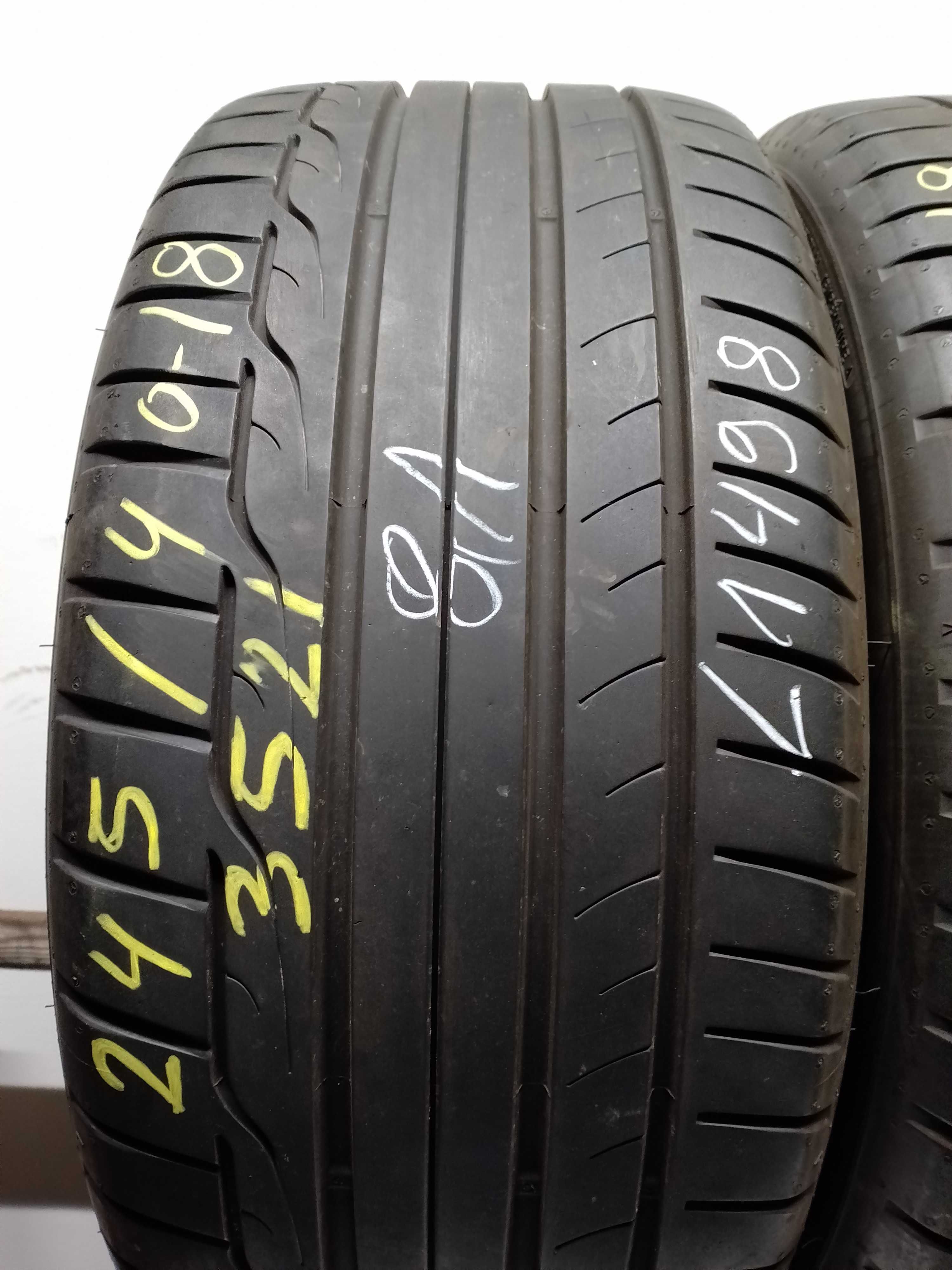 245/40 18 Dunlop Sport Maxx RT 3521 Obrzycko L1498