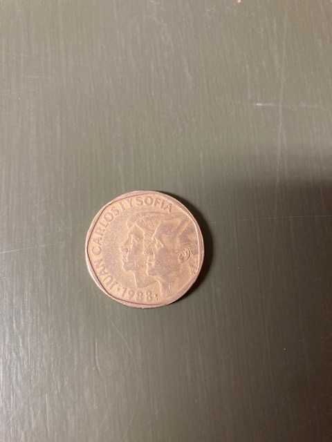 22 moedas antigas de Espanha