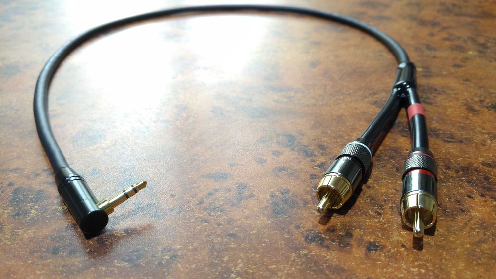 Hi-Fi - AUX - MINI-JACK 3.5 mm/2RCA MOGAMI Neglex W2534 (Япония) экран