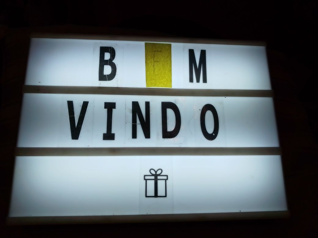 Sorria e o mundo sorrirà consigo! Placa de Madeira-30E-P.Bébé5EDesde5E