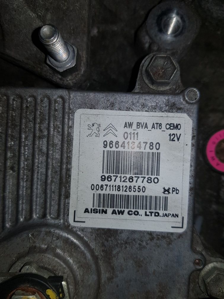 Skrzynia automatyczna Aisin TF-80SC Citroen C5 x7 3.0 V6 HDI 2011