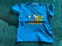 Tshirt chlopiecy 116/122 Thailand słonie