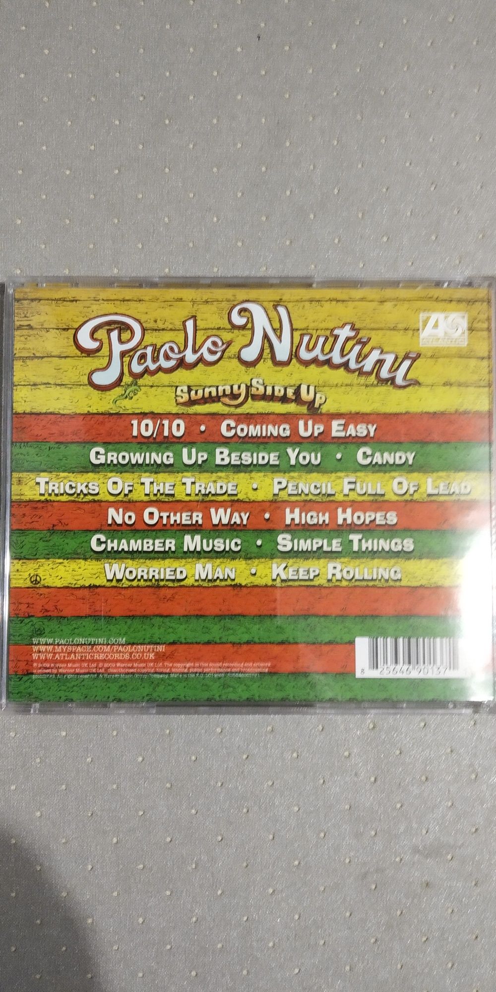 Фірмовий аудіо диск CD Paolo Nutini