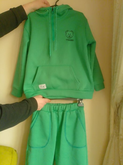 Костюм трехнитка на флисе