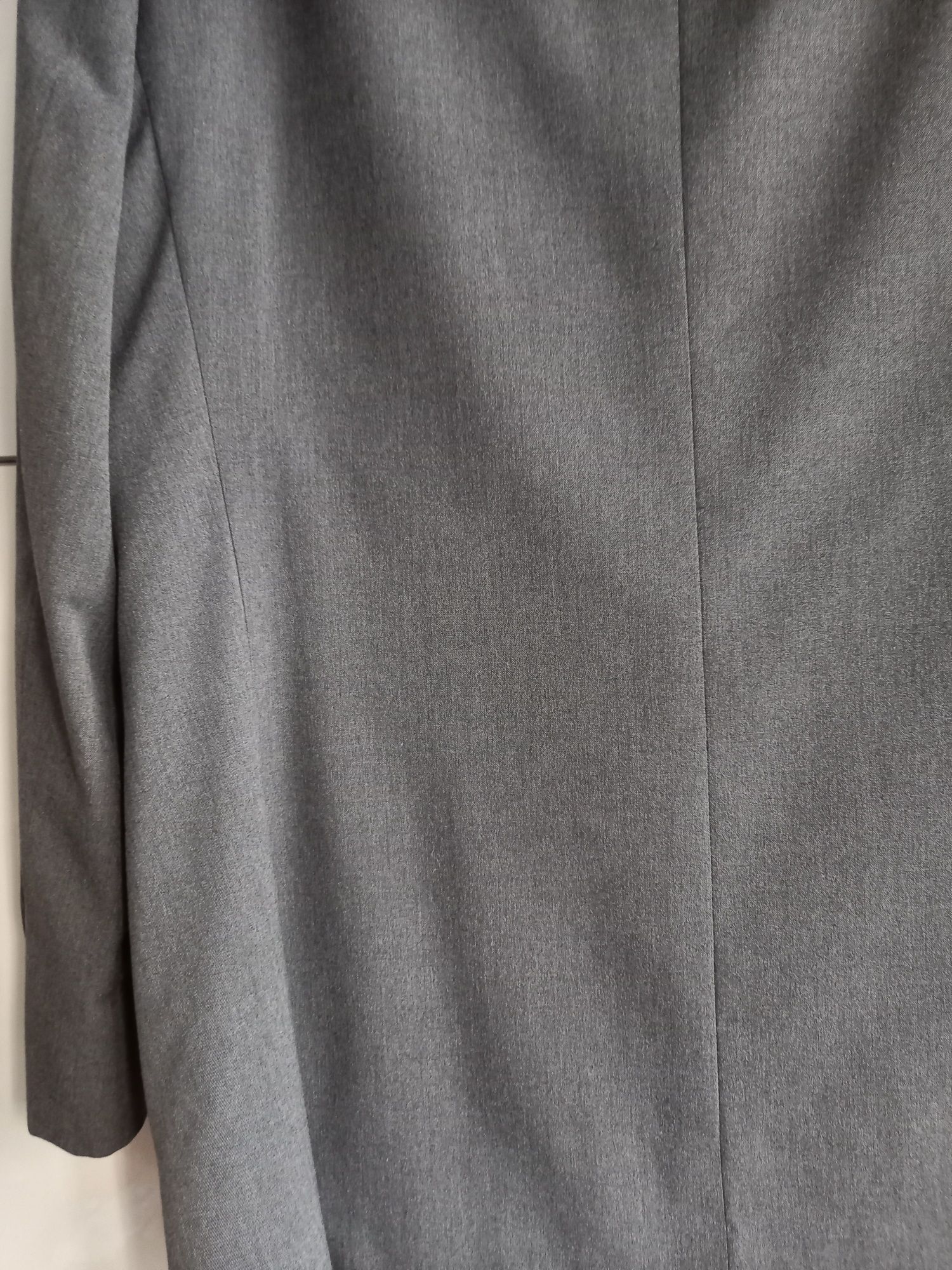 Marynarka męska grafitowa L XL szara garnitur góra jednorzędowa