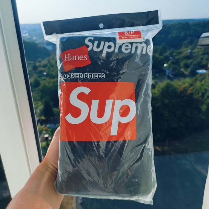 Bokserki Supreme męskie rozmiar S czarne