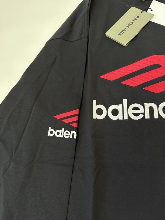 Лонгслив Balenciaga 3B sporty logo L