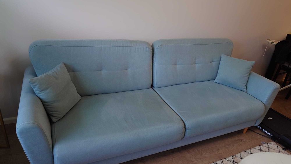 Sofa Dakota rozkładana kolor miętowy