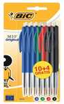 Długopisy BIC zestaw 14 sztuk 4 kolory