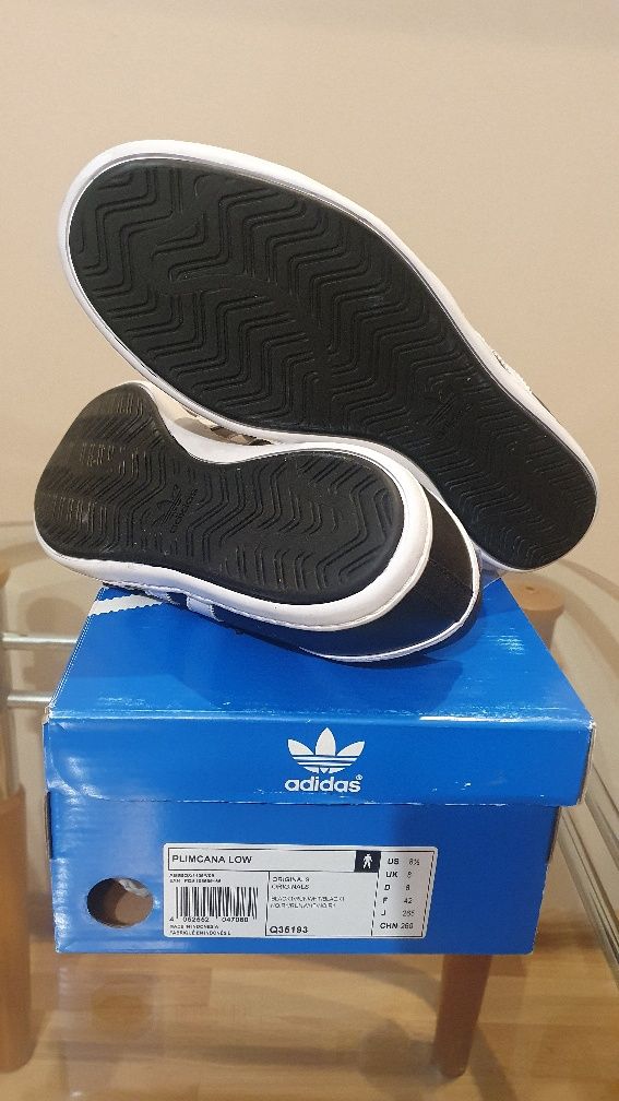 Buty skórzane męskie Adidas Plimcana Low rozmiar 42