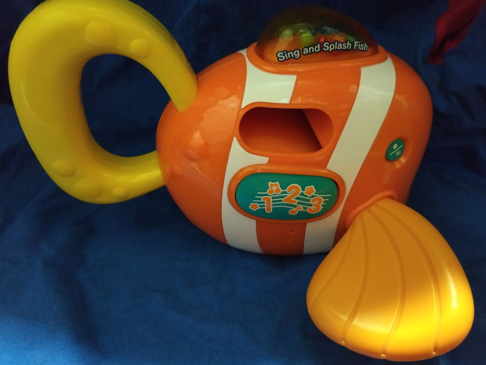 Vtech kaczka do kąpieli rybka Nemo zabawki interaktywne