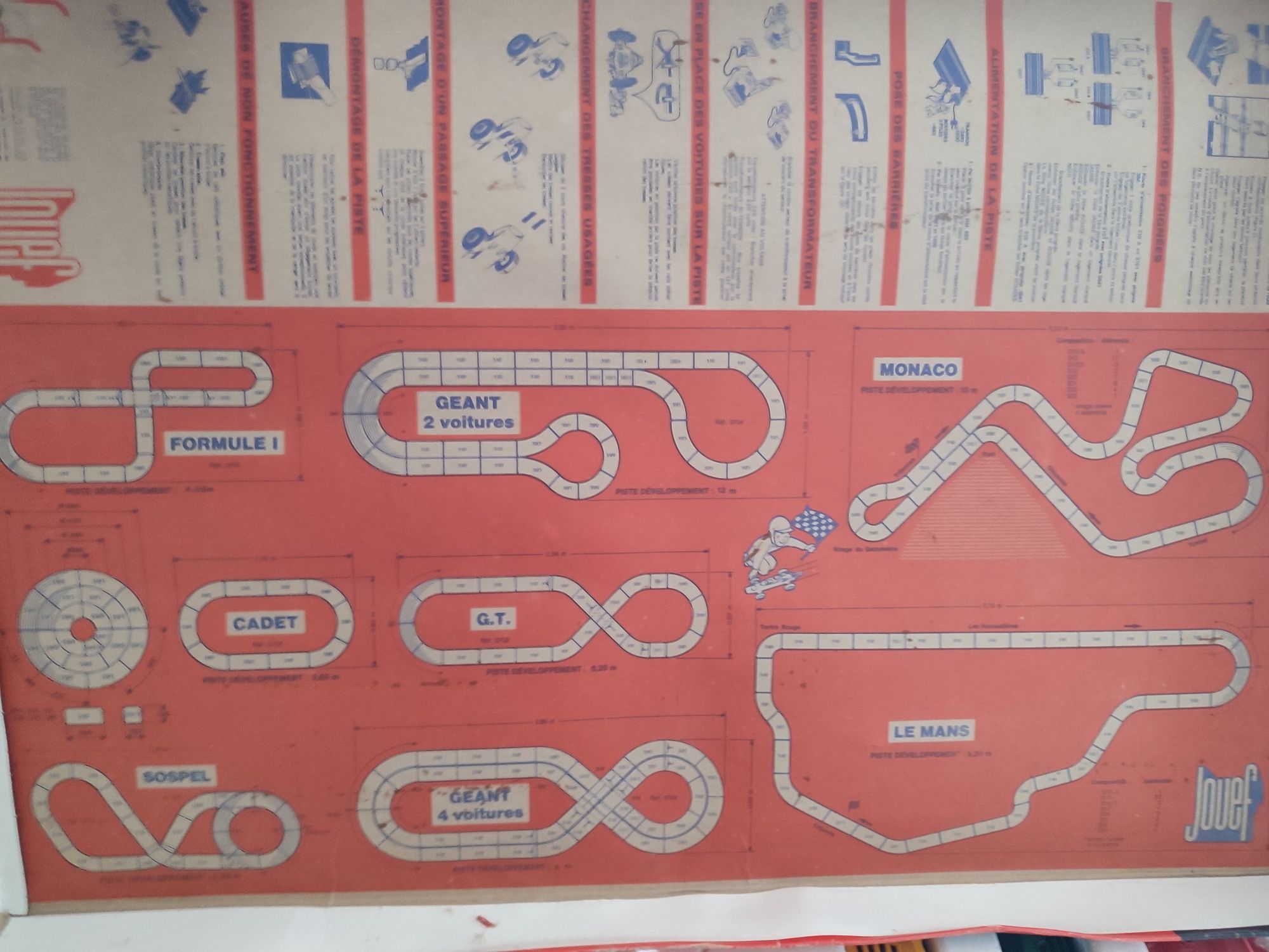 Pista carros  Jouef