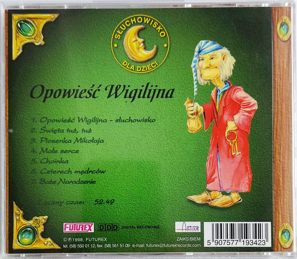 Audiobook Opowiesc Wigilijna 1998r