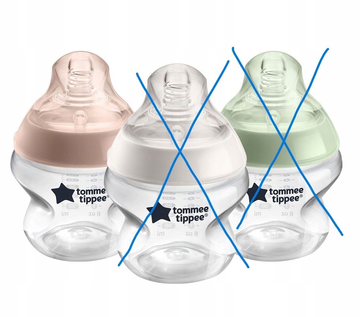 1x butelka tommee tippee closer to nature 150 ml 0+ antykolkowa