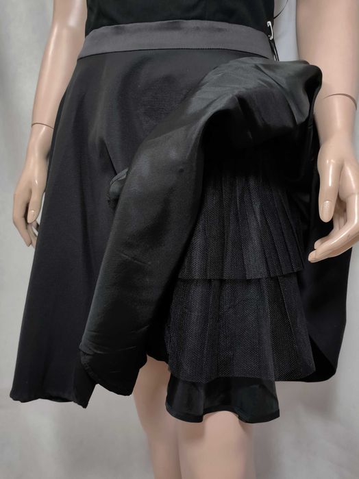 Sukienka gorsetowa czarna na wesele DELPHINEMANIVET L SU0160B