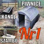 Zbiornik betonowy Piwniczki, szamba 2m3 kanały samochodowe
