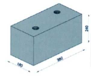 Bloczek LECA 18 akustyczny- Wienerberger - Solbet - Stengel - Poroterm