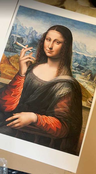 Obraz Mona Lisa z jointem - nowy 30x40cm