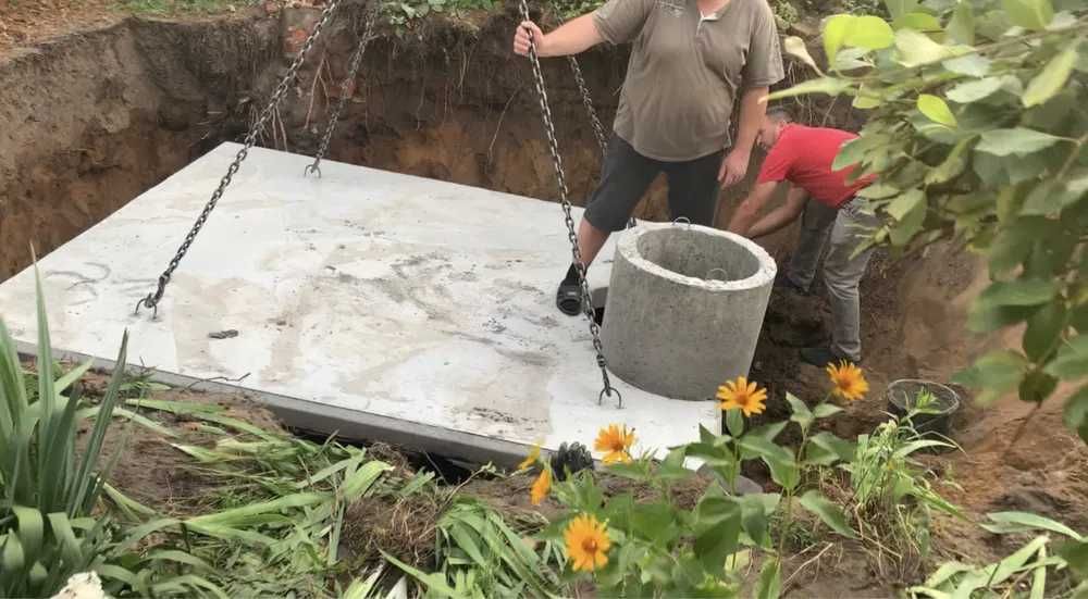 Szambo 4m3 zbiornik betonowy 5m3 szamba Atest Produkcja Powidz Witkowo
