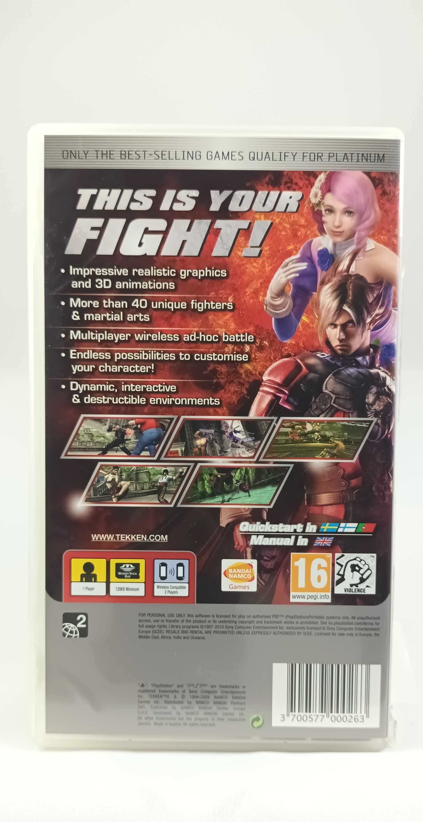 Tekken 6 PSP   .