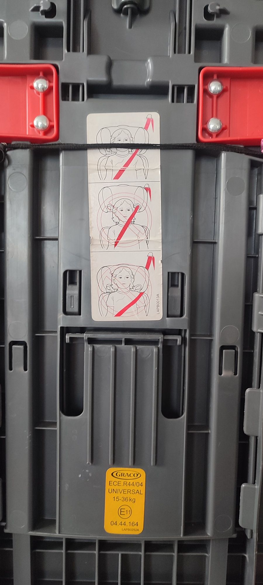 Fotelik różowy Graco dziewczynki