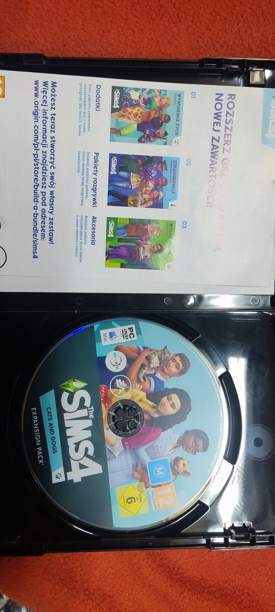 The Sims 4 Psy i Koty  – pudełkowa wersja