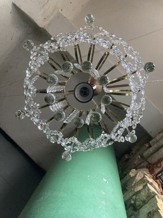 Люстра хрустальная Preciosa Jablonec N.N. 1960е(Чехословаия)