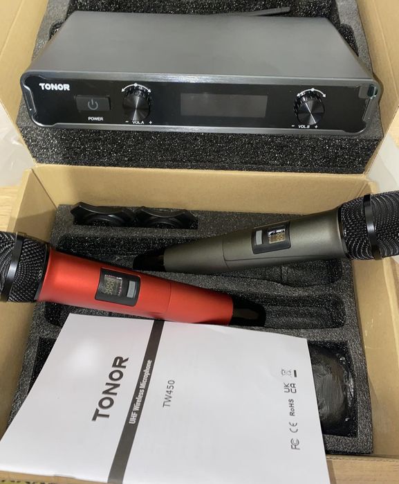 Мікрофон підсилювач TONOR, студійний мікрофон