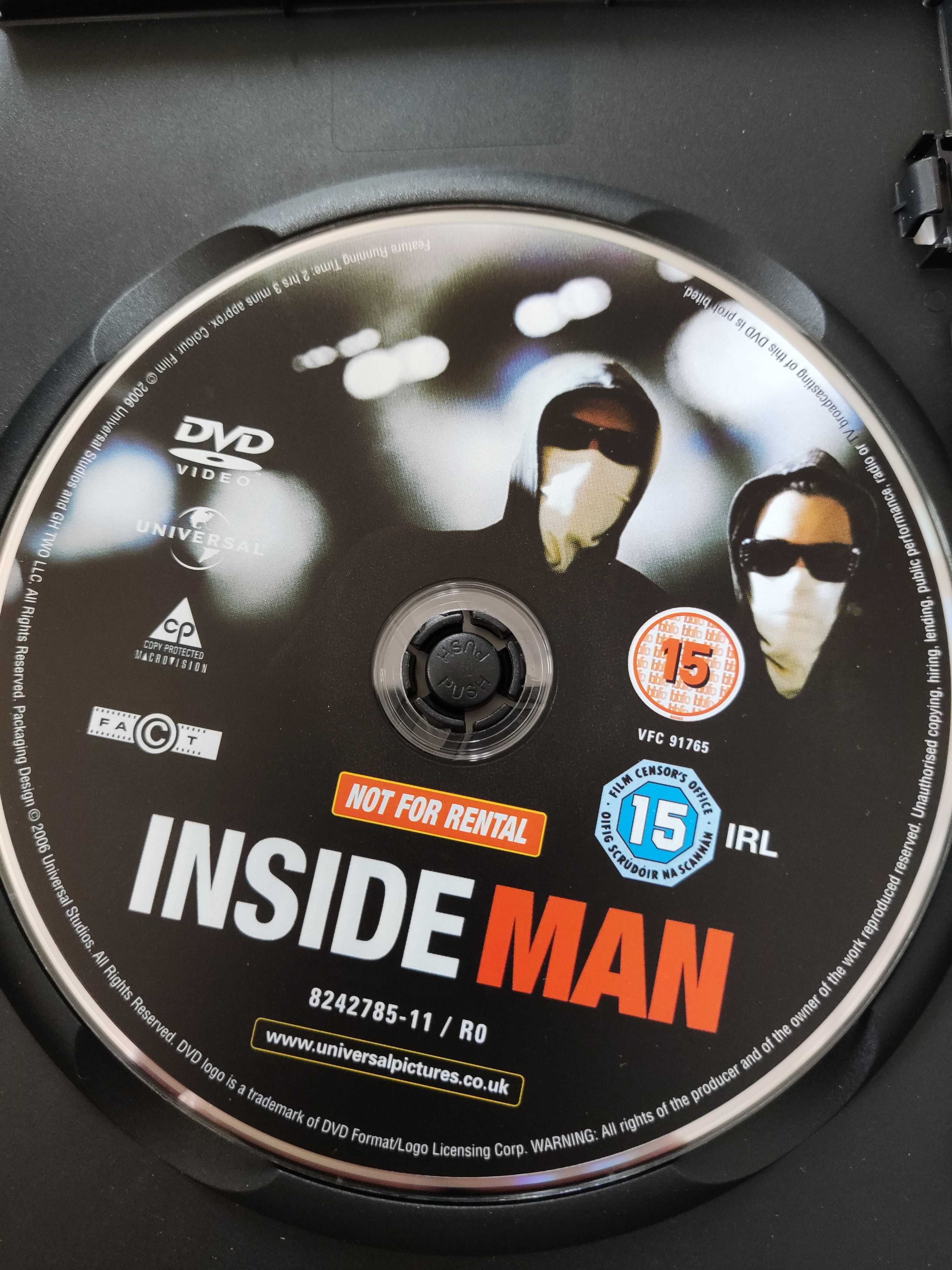 Inside Man DVD wersja angielska