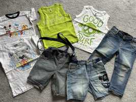 Zestaw koszulka spodenki jeans Kenzo H&M Benetton Disney 86 cm 12-18 m