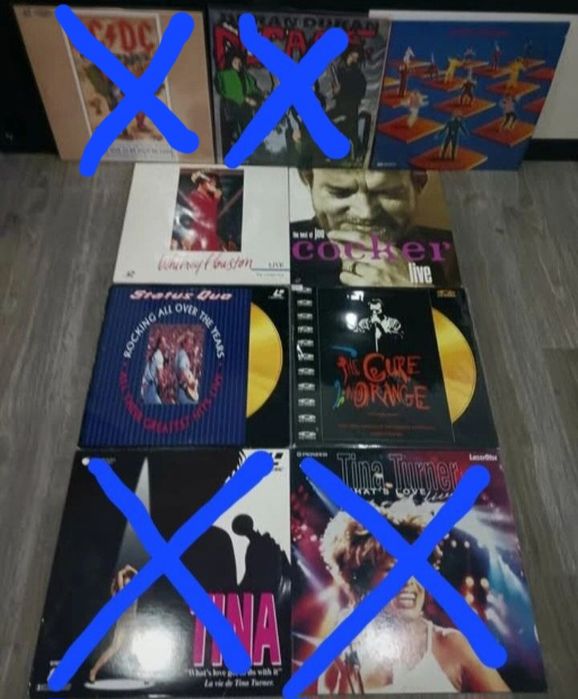 Laserdisc Laser disc Pack 5