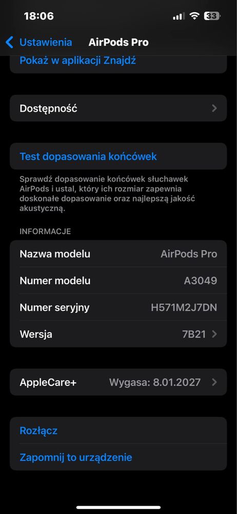 Airpods pro 2 drugiej generacji